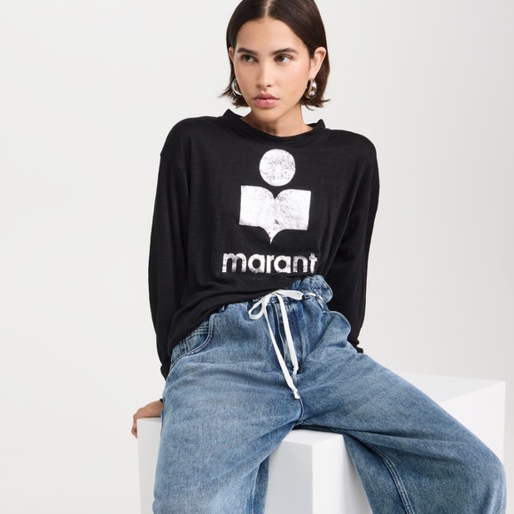Isabel Marant Étoile Klowia Long Sleeve Tee Klowia Long Sleeve Tee $295 M - Picture 4 of 11